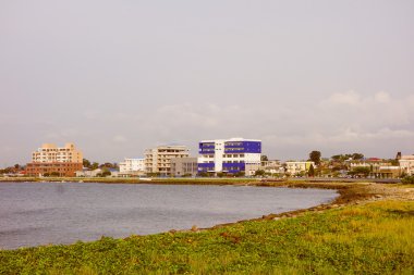 Retro görünüm Bata waterfront