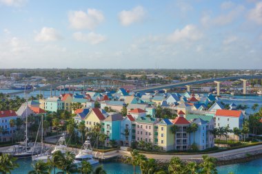 Bir Nassau havadan görünümü