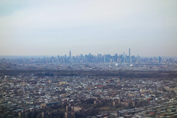 Vista aérea de ny — Fotografia de Stock