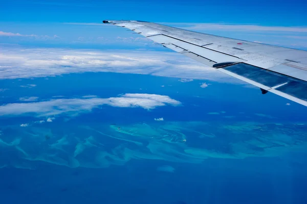 Aerial view of Bahamas — Stock Photo, Image