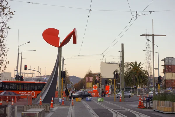 Pohled z Christchurch — Stock fotografie