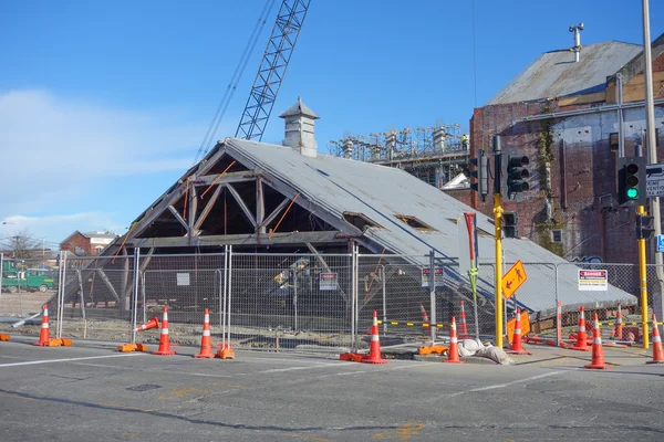 Ruinas del terremoto en Christchurch —  Fotos de Stock