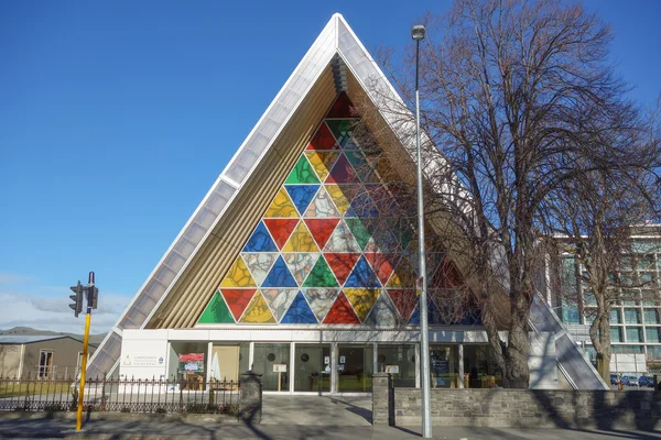 Cathédrale de transition à Christchurch — Photo
