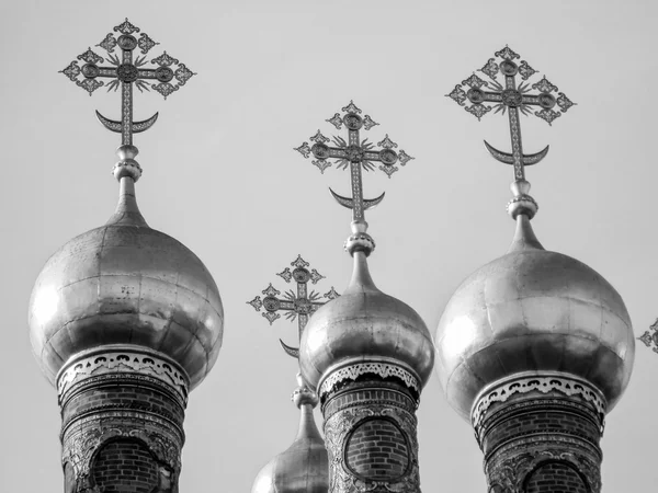 圣母安息大教堂莫斯科 — 图库照片