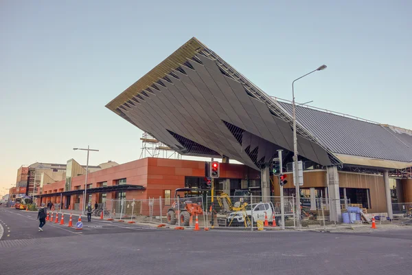 Autobusové výměny v Christchurch — Stock fotografie