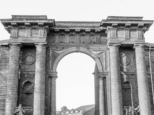 Arco de la isla de Nueva Holanda en San Petersburgo en Rusia — Foto de Stock