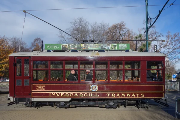 Vintage tram — Stockfoto