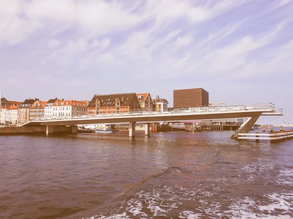 Retro op zoek Kopenhagen Denemarken — Stockfoto