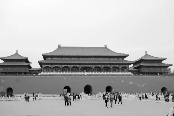 Tiananmen Pekingben — Stock Fotó