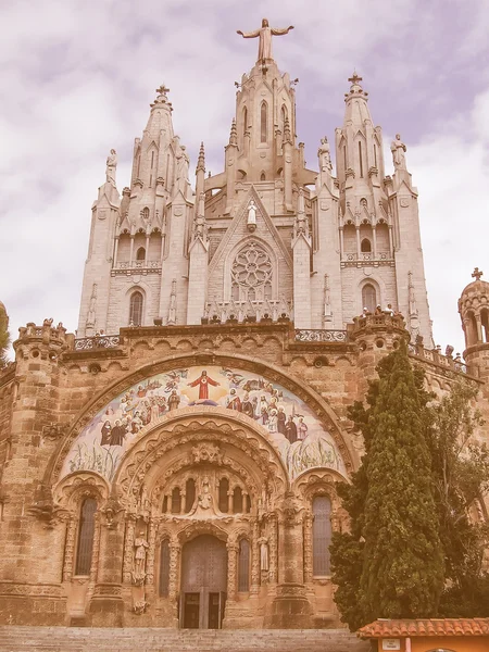 Retrò alla ricerca di Cor Barcelona — Foto Stock