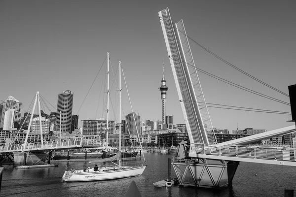 Porto em auckland — Fotografia de Stock