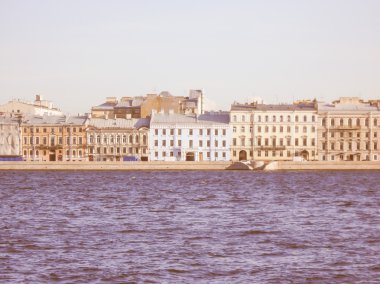 Saint Petersburg Rusya'nın seyir retro