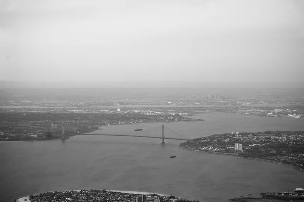 Letecký pohled na Ny — Stock fotografie