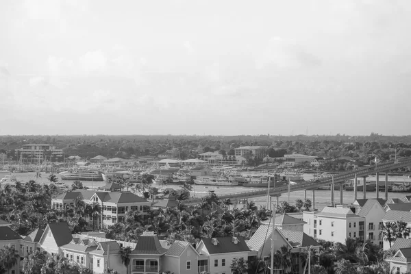 Luchtfoto van Nassau Rechtenvrije Stockfoto's