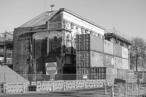 Ruiny zemětřesení v Christchurch — Stock fotografie