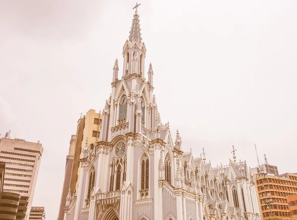 Iglesia Ermita de aspecto retro en Cali —  Fotos de Stock