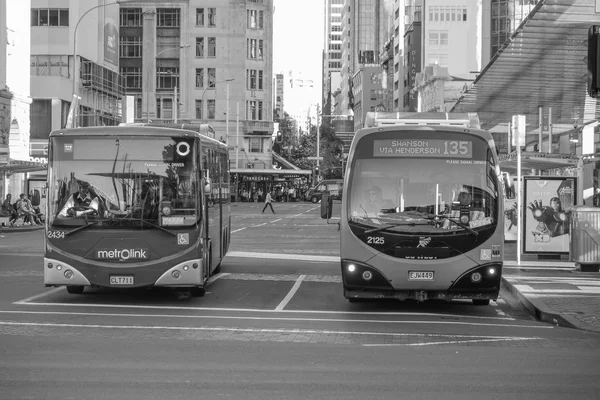 Transporte público em akaroa — Fotografia de Stock