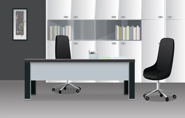 Contemporary Office Interior with Wooden Floor Glass Walls and City View Background at Sunrise Stock Illustration Illustration of hall concrete 158098836