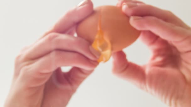 Сніданок з яйцем — стокове відео