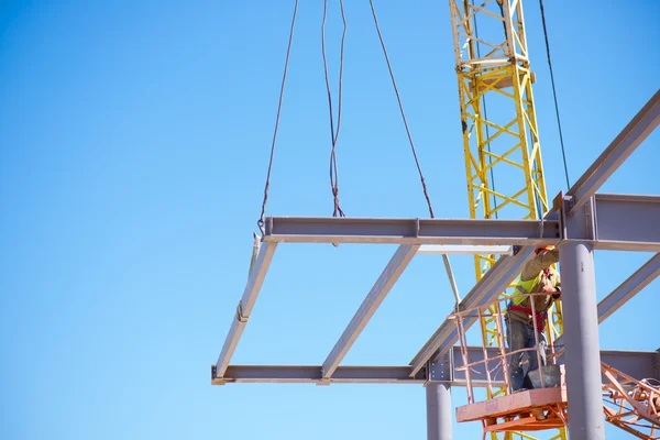 Empresa de construcción moderna — Foto de Stock