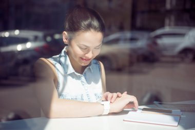 modern genç iş kadını