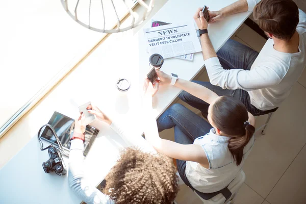 Moderne Gadgets in unserem Leben — Stockfoto