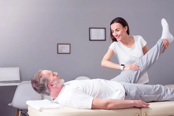 Modern rehabilitation physiotherapy — Stock Photo, Image