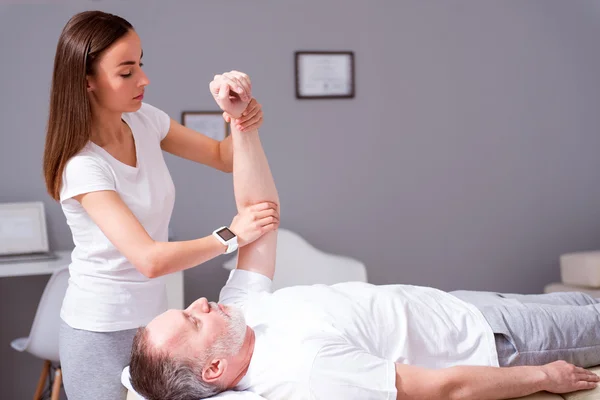 Modern rehabilitation physiotherapy — Stock Photo, Image