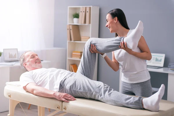 Modern rehabilitation physiotherapy — Stock Photo, Image
