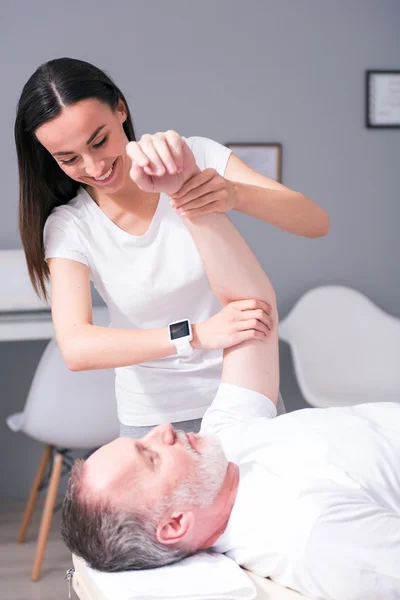 Moderne Rehabilitationsphysiotherapie — Stockfoto