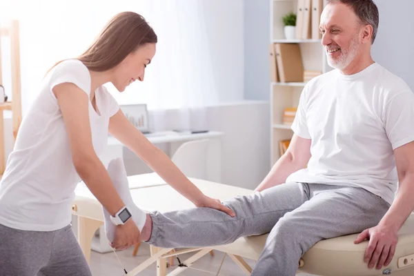 Fisioterapia riabilitativa moderna — Foto Stock