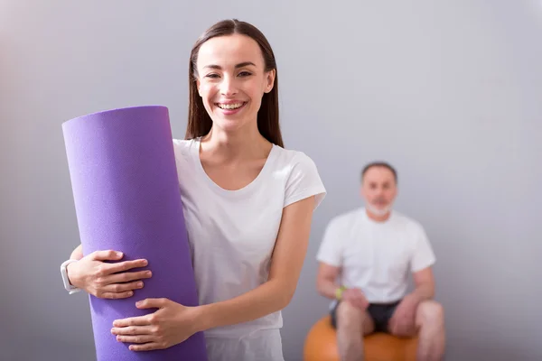 Fisioterapia reabilitação moderna — Fotografia de Stock