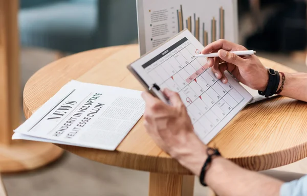 Modern busy man — Stock Photo, Image