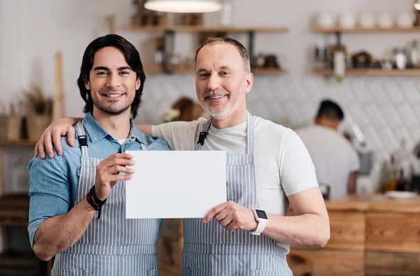 Moderne café bedrijf — Stockfoto