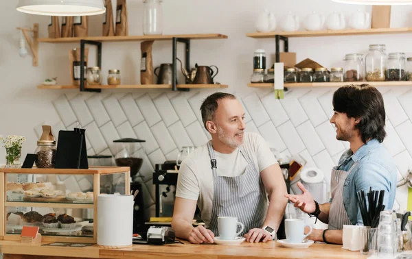 Negocio moderno café — Foto de Stock