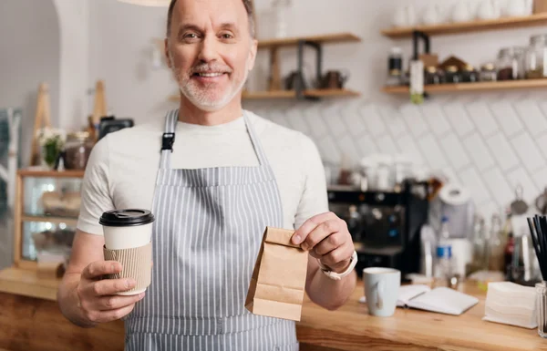 Negocio moderno café — Foto de Stock