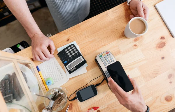 Modern cafe business — Stock Photo, Image