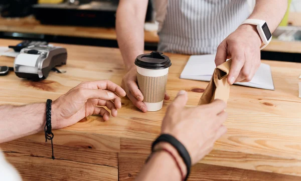 Negocio moderno café — Foto de Stock