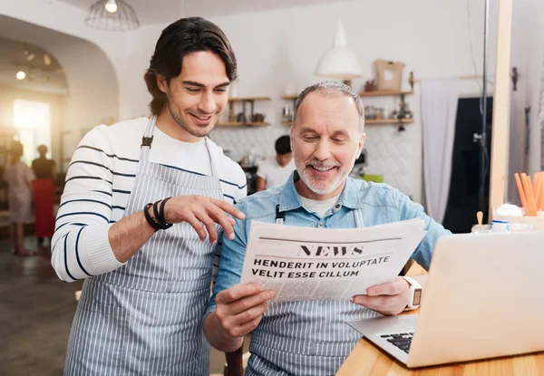 Modern cafe business — Stock Photo, Image