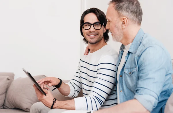 Modern confident businessmen — Stock Photo, Image