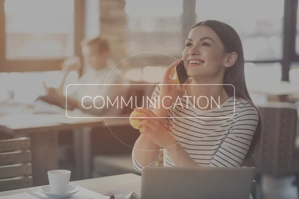 Concept de communication moderne — Photo
