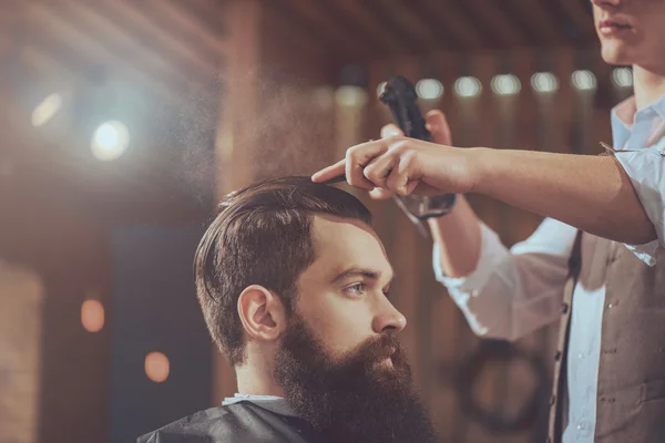 Modern hairstyle industry — Stock Photo, Image