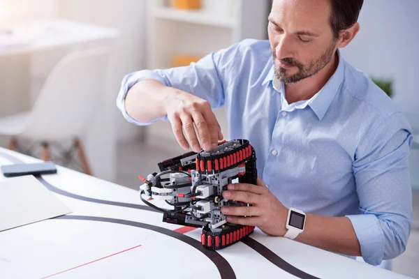 Close up of new robot invention — Stock Photo, Image