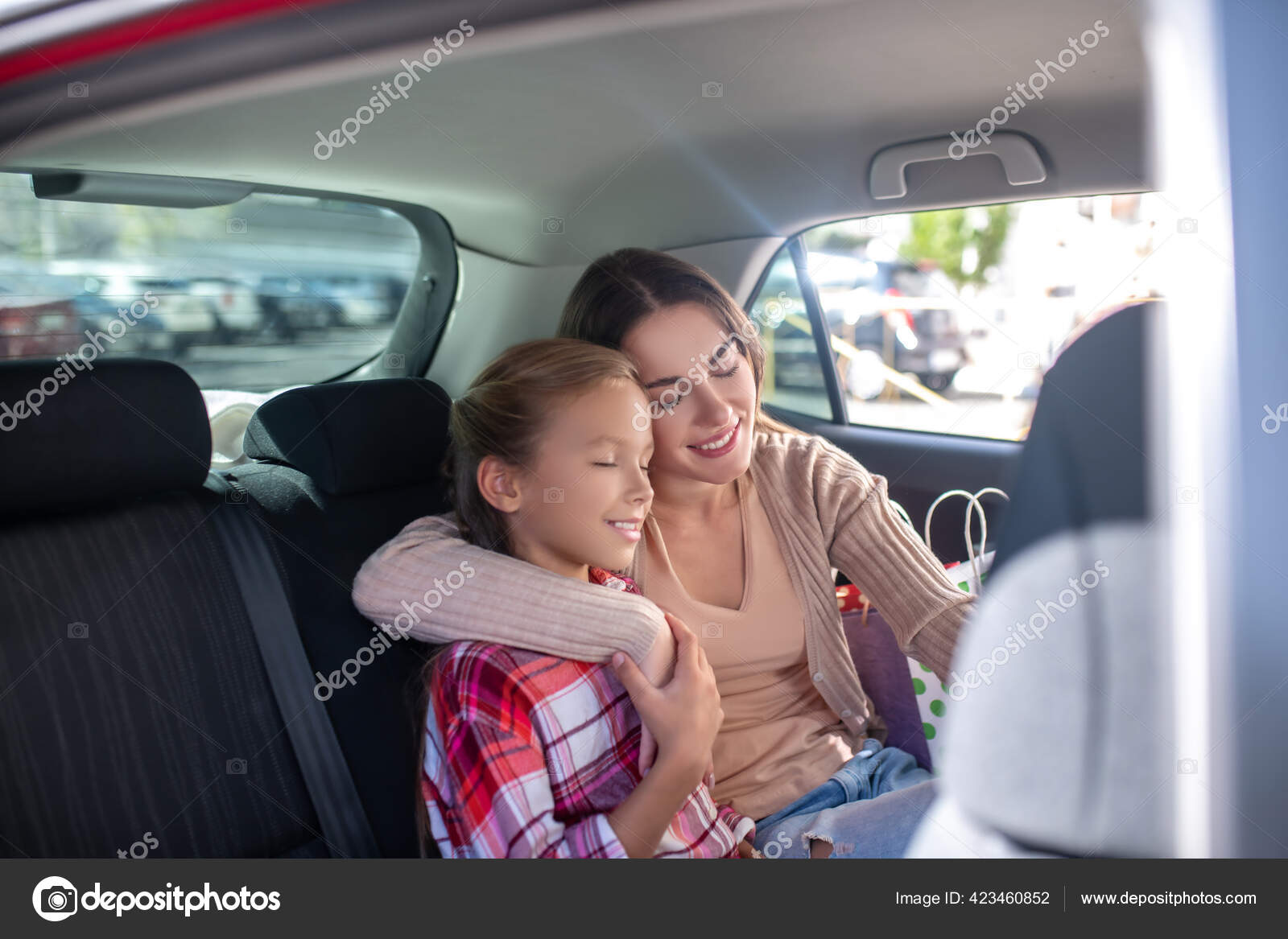Backseat mommy