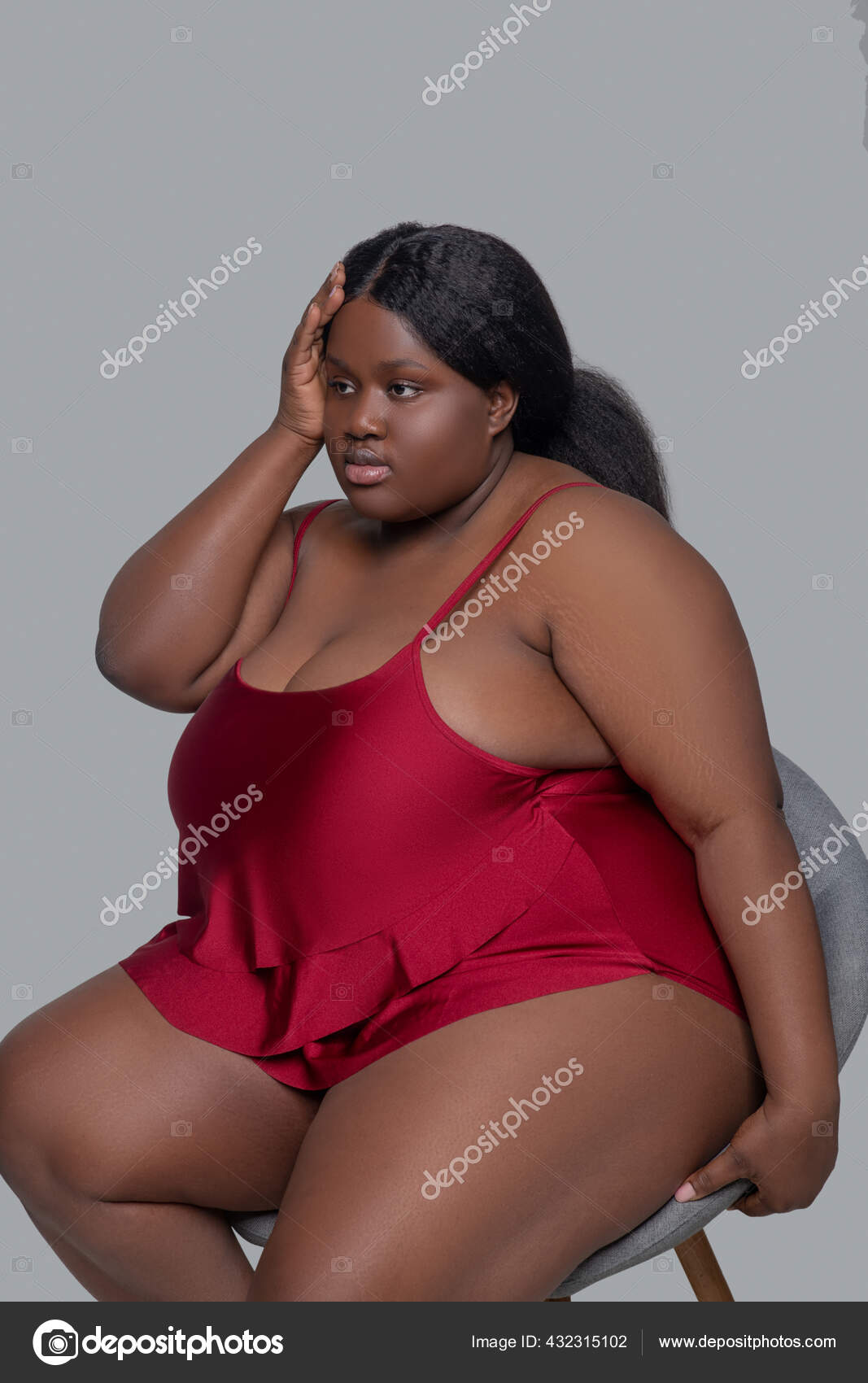 Plus size red sale underwear