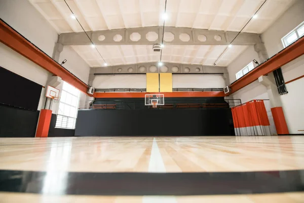 Närbild på ett tomt gym — Stockfoto