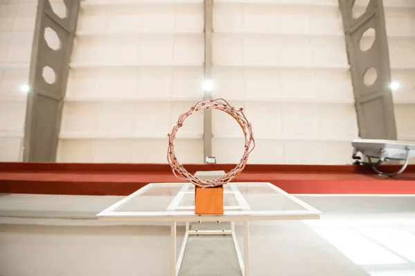 Zavřít obrázek basketbalového ringu — Stock fotografie