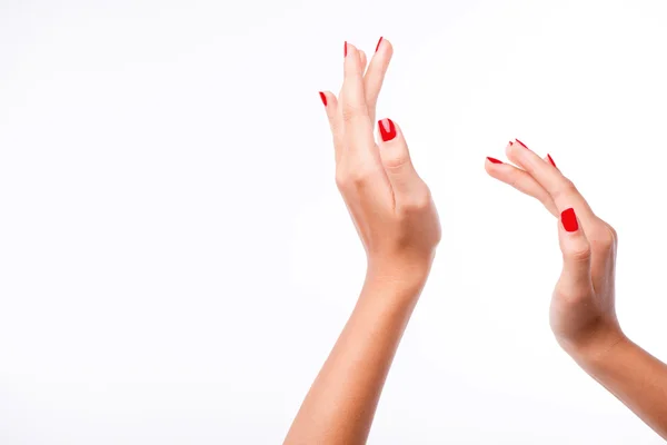 Woman hands going to applause — Stock Photo, Image