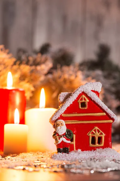 Kerst en nieuwjaar decoratie — Stockfoto