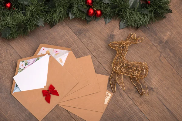 Kerst en nieuwjaar decoratie — Stockfoto